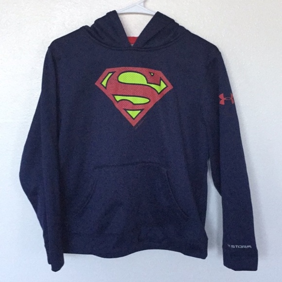 navy blue under armour hoodie